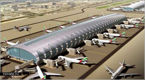 Второй терминал аэропорта в Абу-Даби
