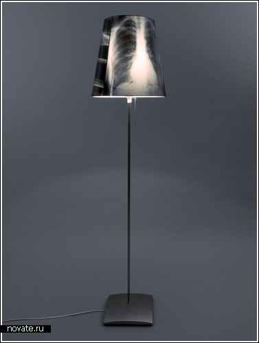 Лампа из рентгеновского снимка