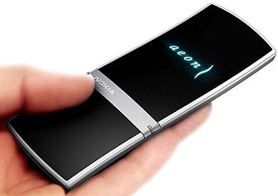Концепт сотового телефона Nokia Aeon