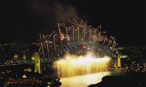 Празднование Нового Года в Сиднее