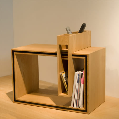 Раздвижной деревянный журнальный стол ТЛ 124