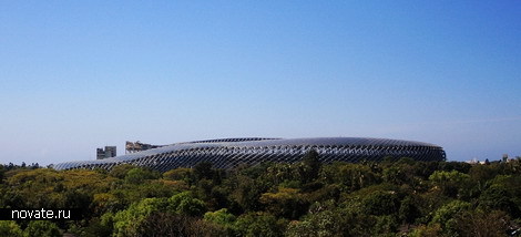 Стадион на солнечных батареях