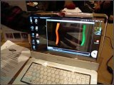 Гаджеты: Прототип ноутбука с прозрачным OLED-дисплеем от Samsung. Классная штука, или нарушение приватности?