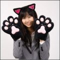 Гаджеты: &quot;Теплые лапки&quot;  Warmer Cat Paw Gloves от компании Thanko